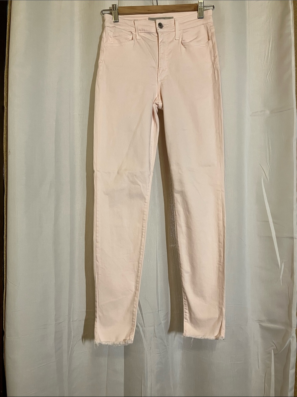 Joe's Jeans The Charlie High Rise Pink Skinny Ankle Jeans